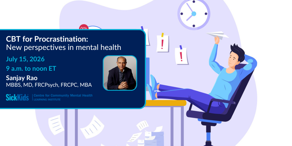 Cognitive behaviour therapy (CBT) for procrastination: New perspectives in mental health